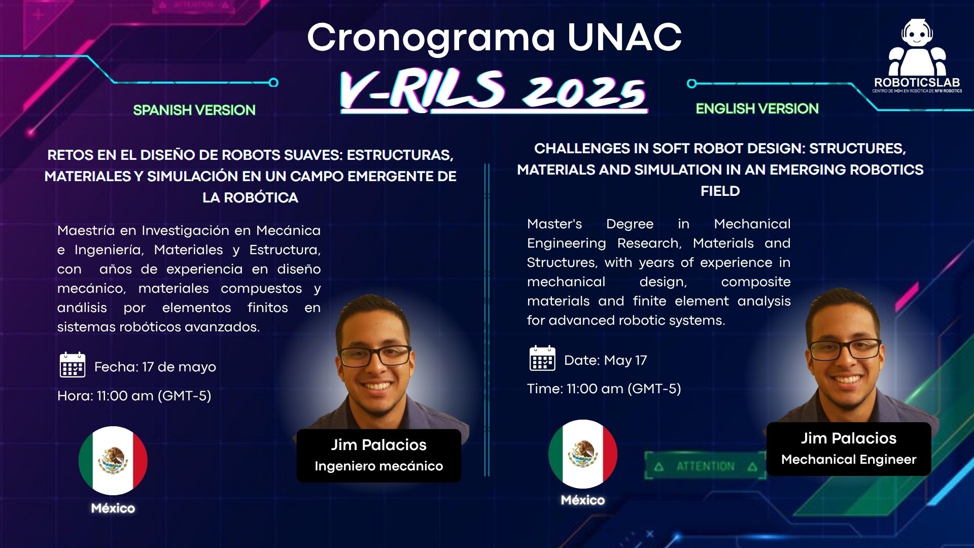 VRILS2025 Speaker 04 Jim Palacios