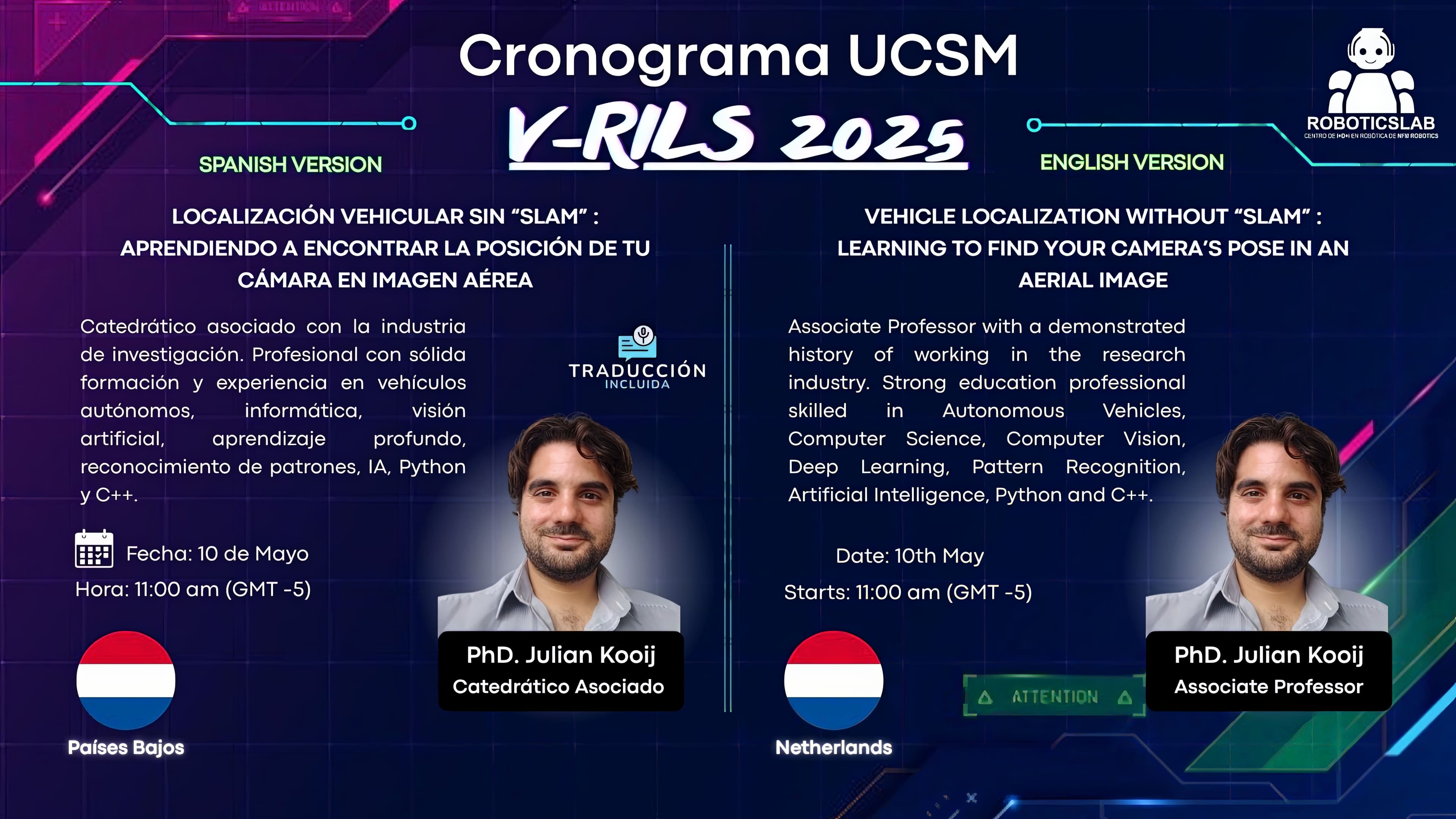 VRILS2025 Speaker 02 Julian Kooij